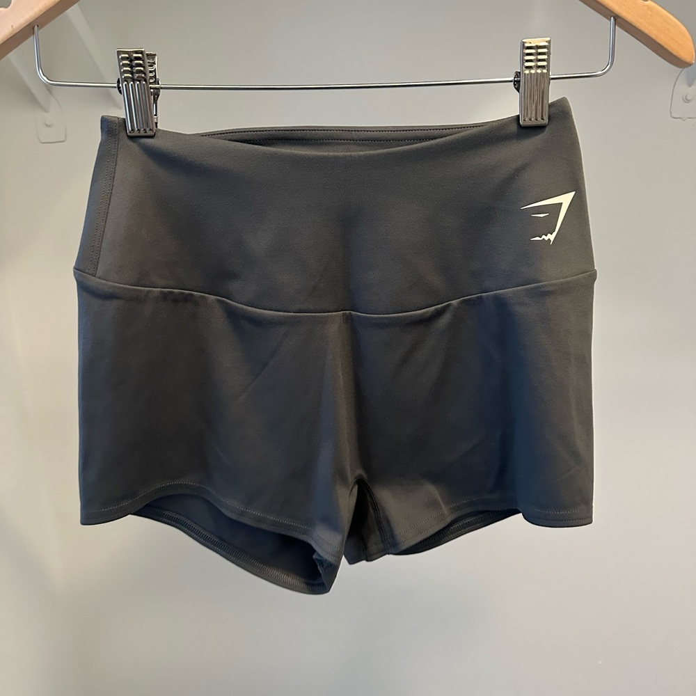 Gymshark Women's Dark Gray Athletic Shorts